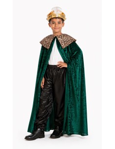 Capa Rei Baltasar, Príncipe ou Pajem 8/10 Anos - de alta qualidade, ideal para carnaval, festas temáticas e eventos especiais 2